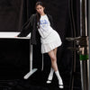 TRENDY RUFFLE MINI SKIRT