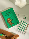 Joguman Throw Away Planner & Goal Accometic Sticker