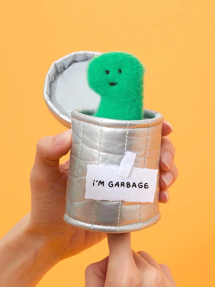 Joguman Brachio Throw Away trash can small doll 15cm