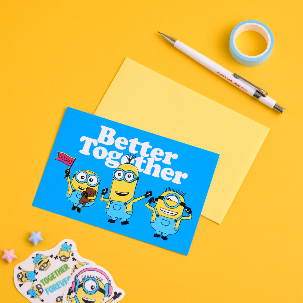 BT Minions Celebration Card