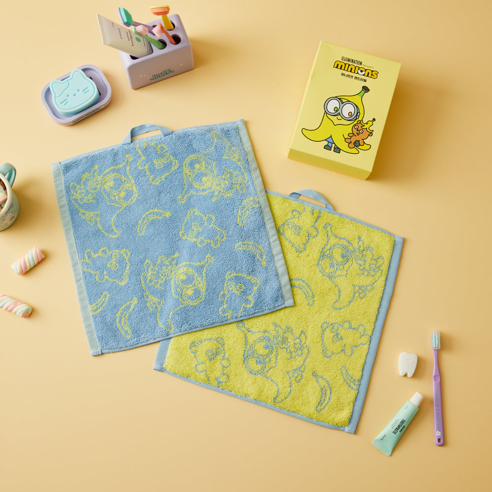 BT Minions Hand Towel 毛巾套裝
