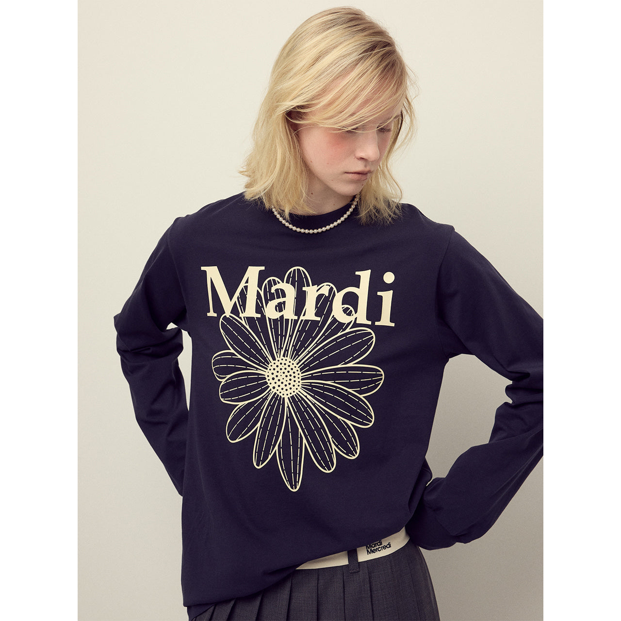 TSHIRT LONG SLEEVE FLOWERMARDI