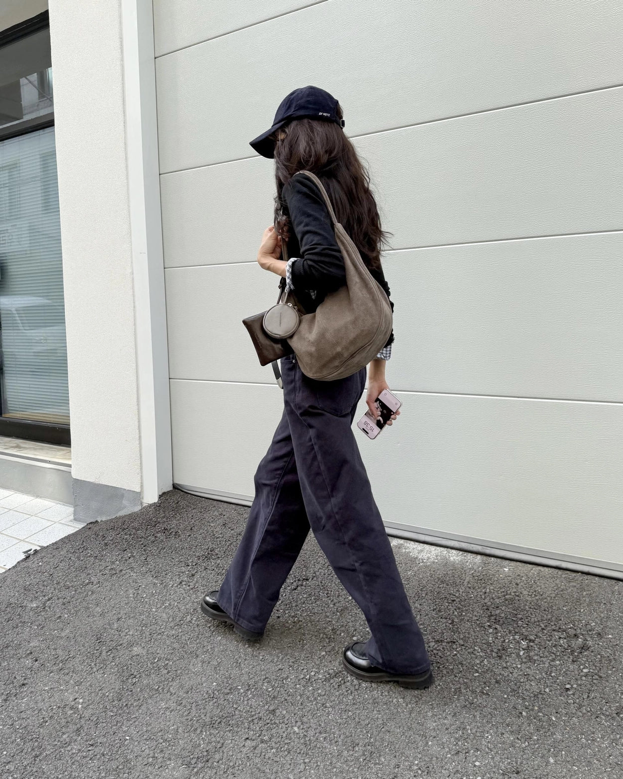 ♥︎bucks&leather♥︎25FW 真皮單肩餃子包 (大號)