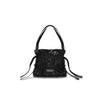 FAUX LEATHER SEASHELL BAG