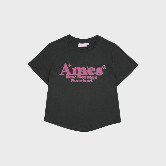ROUND HEM CROP TEE