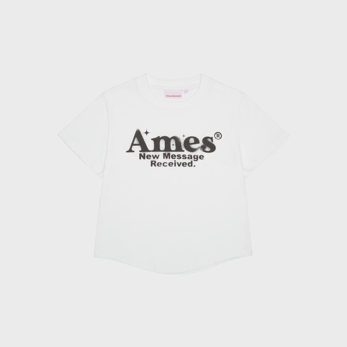 ROUND HEM CROP TEE