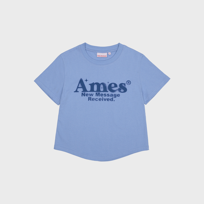 ROUND HEM CROP TEE