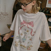 DTP Ribbon Flower Short Sleeve T-shirt