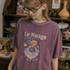 Bubble Heart Pigment Short Sleeve T-Shirt
