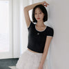 LINE POINT SLIM T-SHIRT