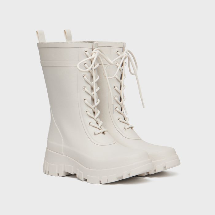 (2025) FLATFORM LACEUP RAINBOOTS MIDDLE