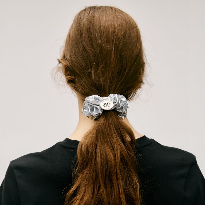 Coin Charm Scrunchie
