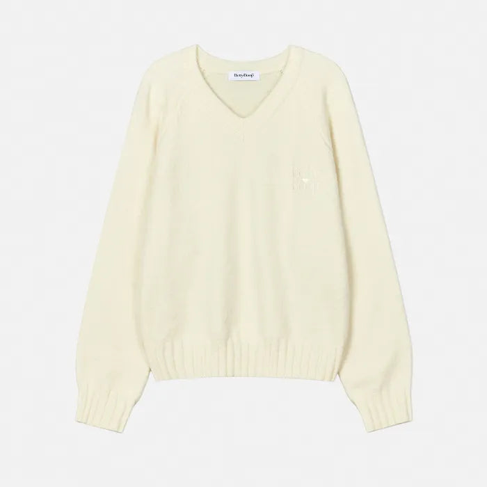 Betty Boop Overfit V-Neck Knit