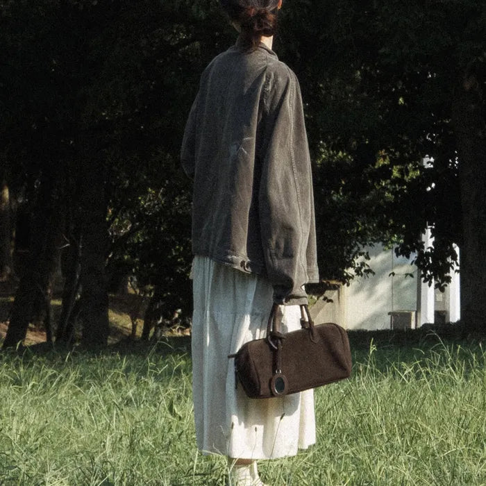25FW POE SUEDE BAG