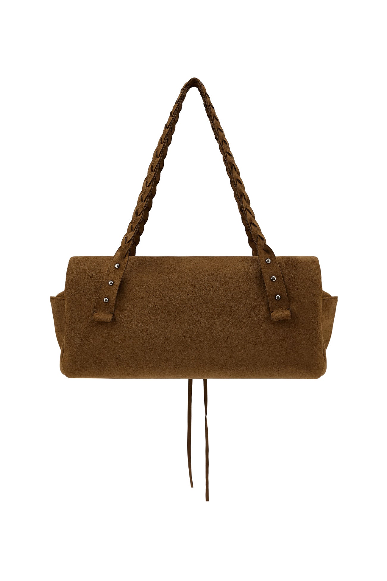 RIBBON-DETAIL SHOULDER BAG