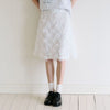 SHEER MIDI SKIRT