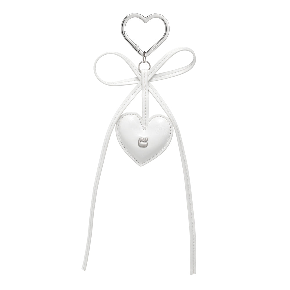 Heart And Ribbon Charm