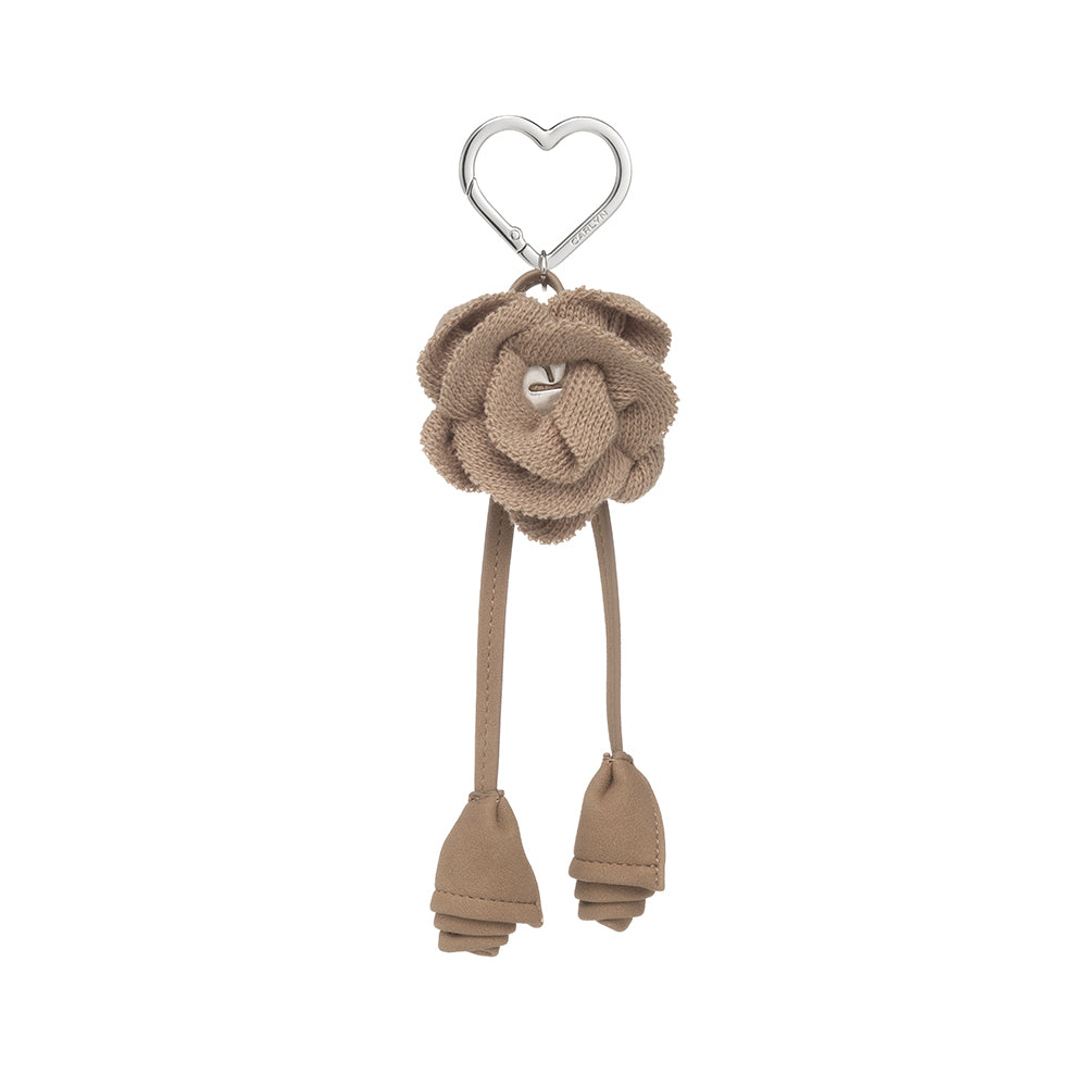Knit Flower Charm