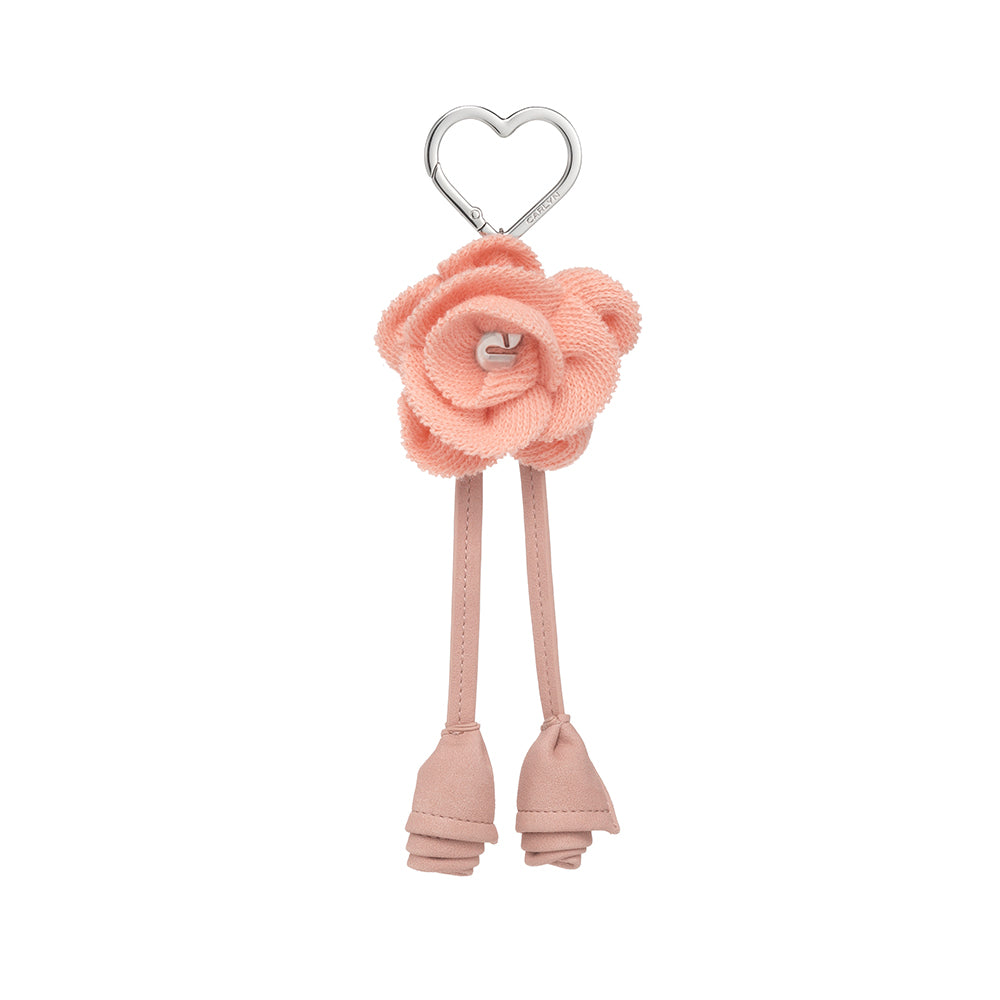 Knit Flower Charm