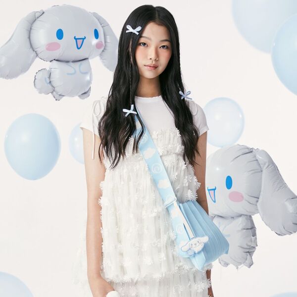 Lucky Pleats Knit Wing - Cinnamoroll Soda