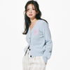 RACCOON BLENDED CARDIGAN V NECK
