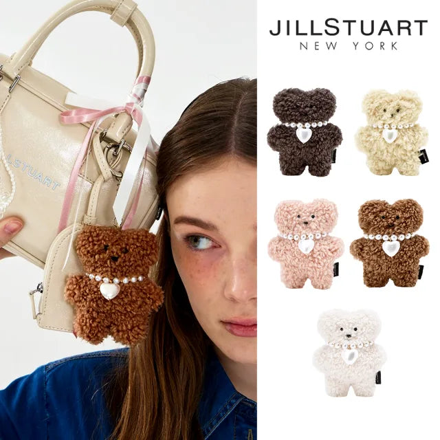 Jill Stuart Petite Bear Keyring and Charm Decoration