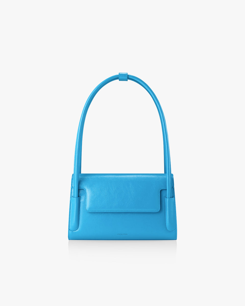 Marty Bag 26 Crinkled - Turquoise