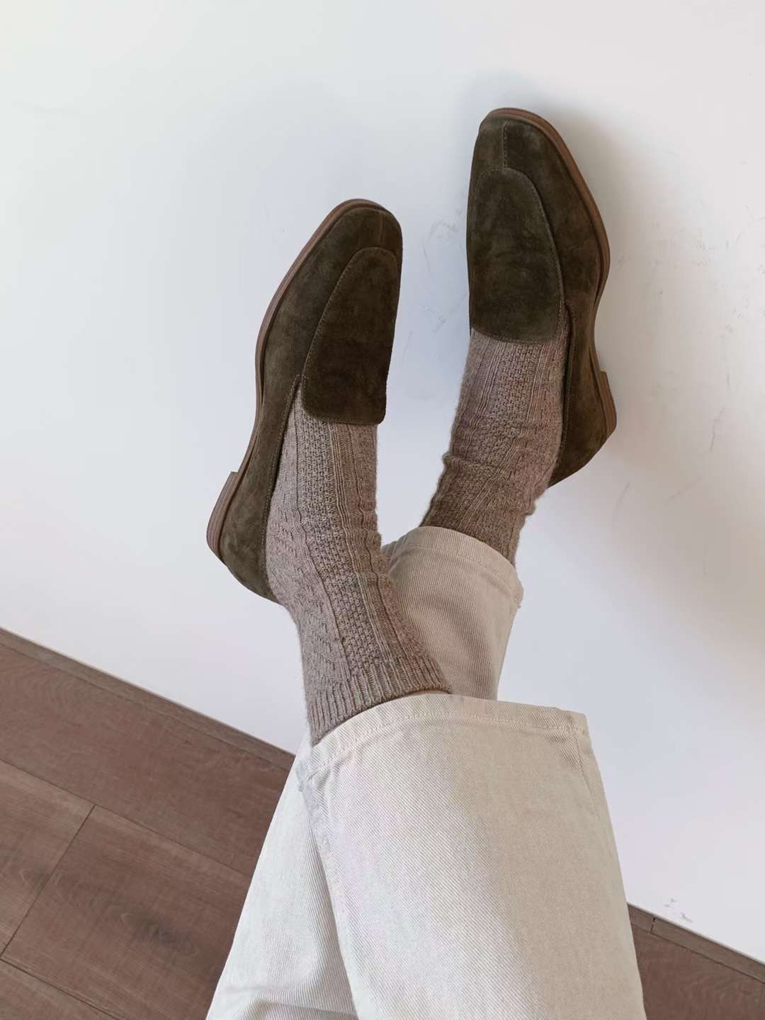 🇰🇷Sketch in love - Classic Suede Loafers