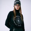 EMBLEM JACQUARD HIGH NECK KNIT