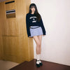 CHECK BALLOON MINI SKIRT