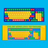 Color Wireless Keyboard