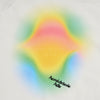 [Acmé de la Vie] ADLV X LISA RAINBOW GRADATION ARTWORK CROP TOP SHORT SLEEVE T-SHIRT - CREAM