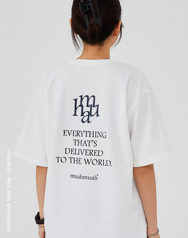 Lettering Logo Short Sleeve T-Shirt