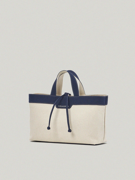 Agathe Tote Bag - Indigo Blue