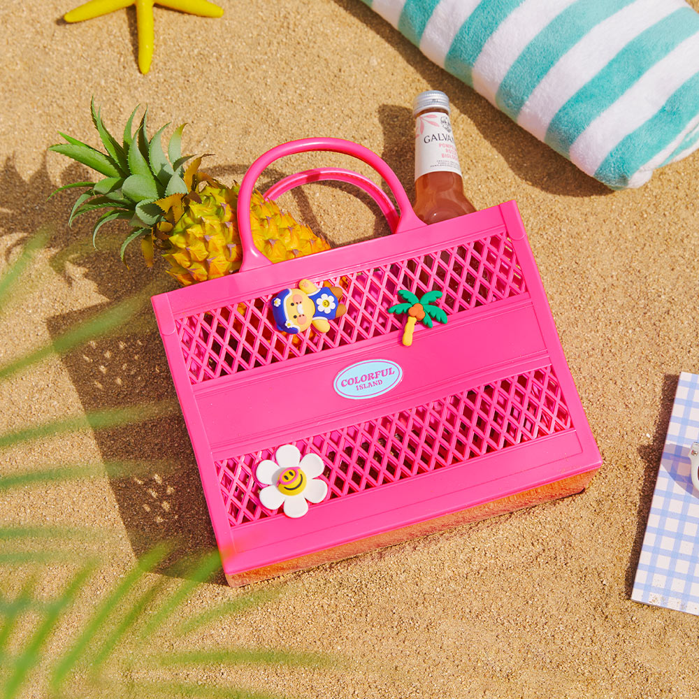 [Wiggle Wiggle X Kakao Friends] Jelly Bag & Bag Charm Set