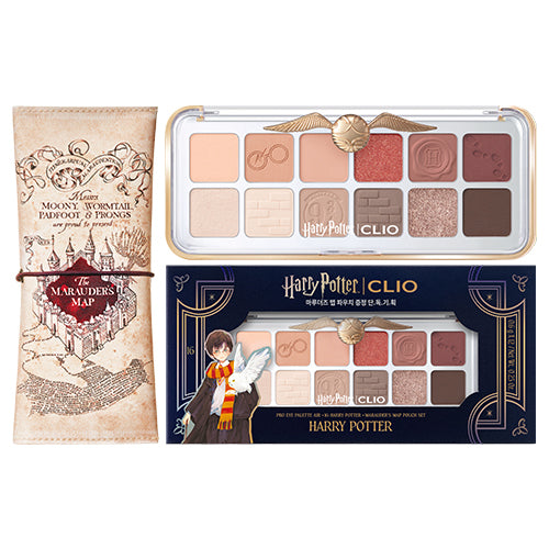 [Harry Potter x Clio] Pro Eye Palette Air Limited Edition (+Pouch Gift)