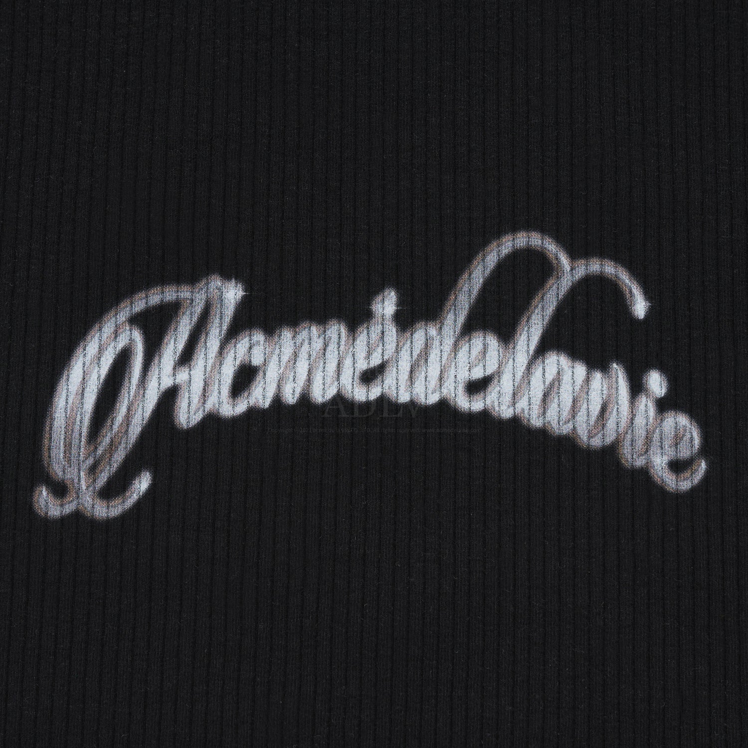 [Acmé de la Vie] ADLV X LISA TWINKLE SCRIPT LOGO CROP TANK TOP - BLACK