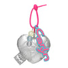 Carlyn Cotton Heart Bag Charm