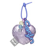 Carlyn Cotton Heart Bag Charm