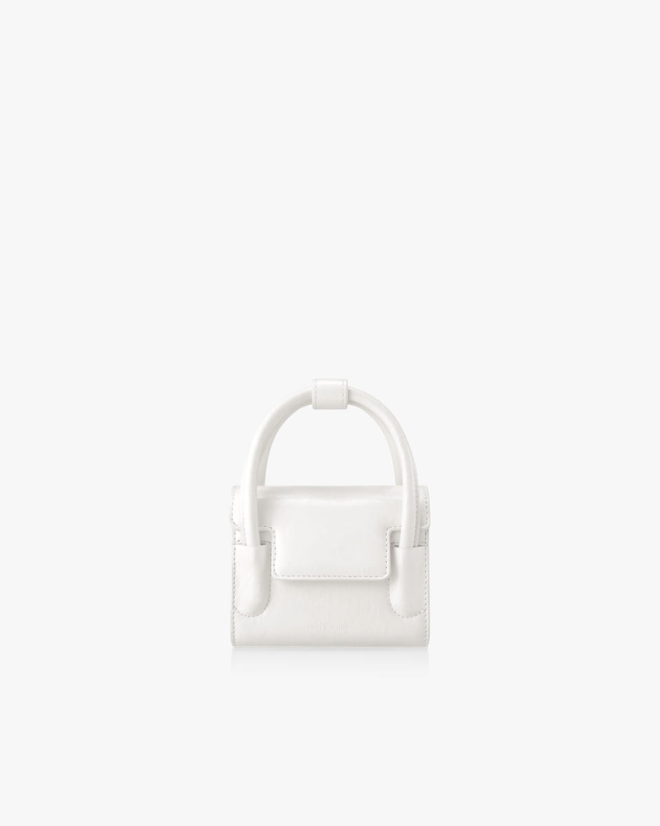 Marty Bag 12 Crinkled - White
