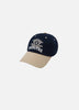 VINTAGE SYMBOL LOGO COLOR BLOCK CAP - NAVY