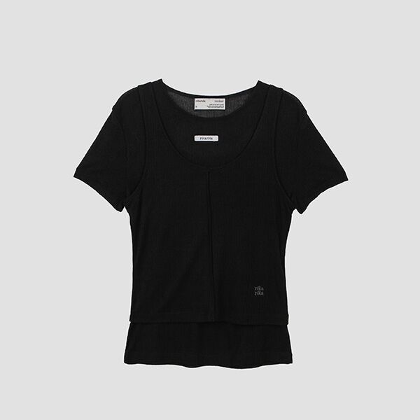 NUBASIC TENCEL HALF T-SHIRT SET
