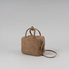 ♥︎bucks&leather♥︎25FW 真皮方形簡約保齡球包(Mini - Suede)