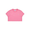 [Acmé de la Vie] ADLV X LISA CIRCLE WAPPEN CROP SHORT SLEEVE T-SHIRT - PINK