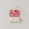 將圖片載入圖庫檢視器 Lucky Pleated Knit Card Wallet Hello Kitty - Vanilla