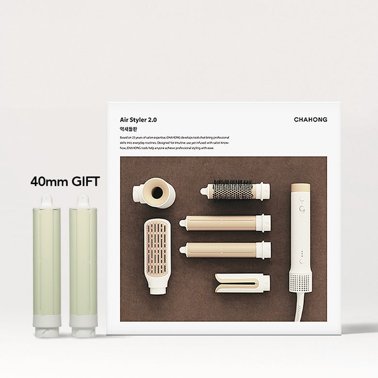 [預訂官方於11月6日開始陸續出貨 ] Chahong Air Styler 2.0 (預訂再贈送40mm 捲髮棒及自選美髪用品）