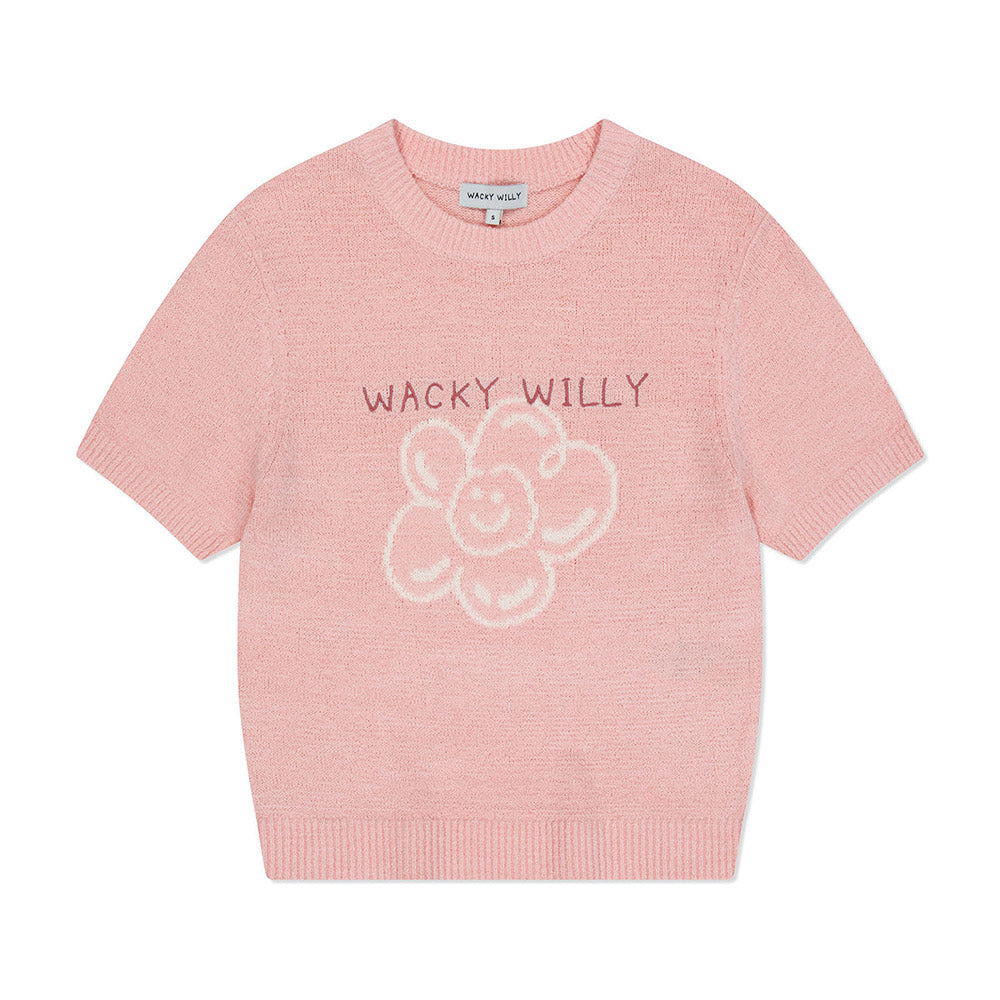 WOMEN'S LILY GRAPHIC SHORT SLEEVE KNIT