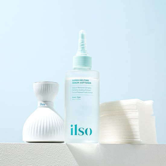 [2024 Awards] Ilso Super Melting Sebum Softener 150ml Limited Edition (+40 Cotton Pads + Cooling Massager)