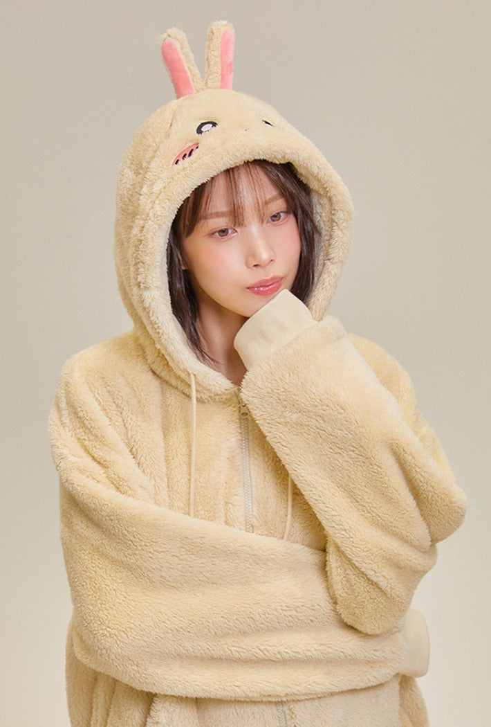 (Chiikawa 2025 FW) hooded Zip-Up 連帽拉鍊外套