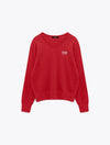 Marie Claire wool logo V-neck knit